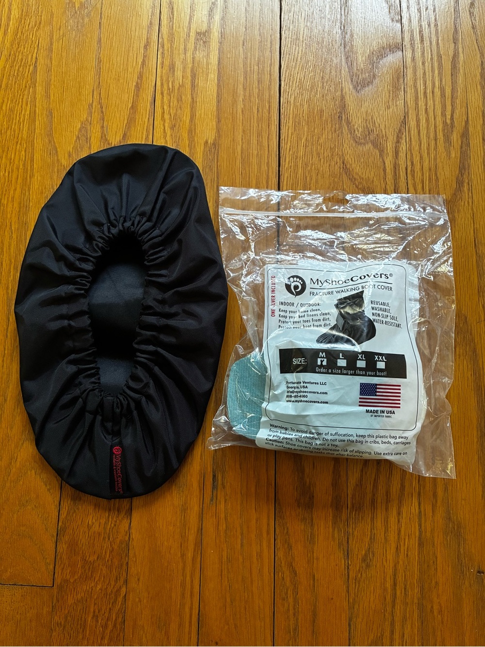 Black Elastic Waterproof Shoe Cover